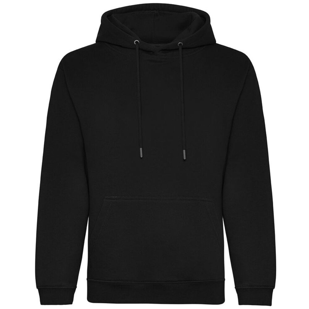 Awdis Mens Hoodie / Deep Black
